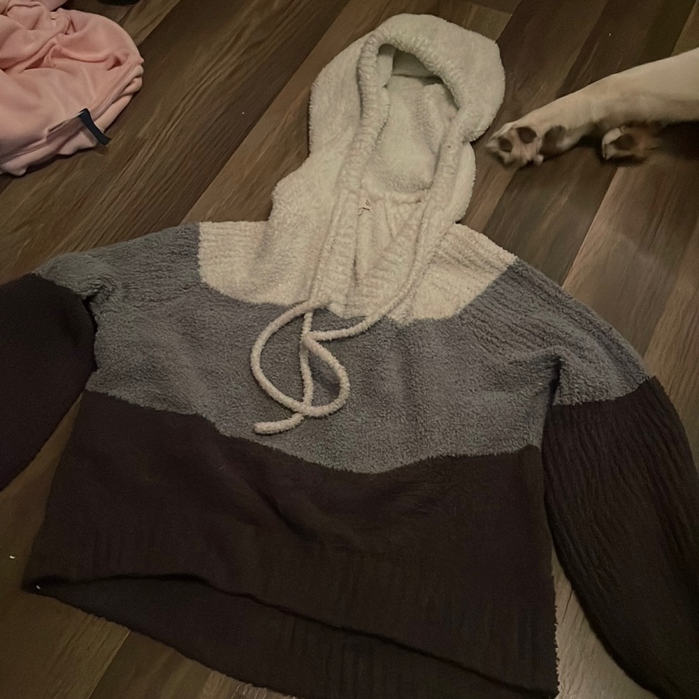 Small crop top hoodie